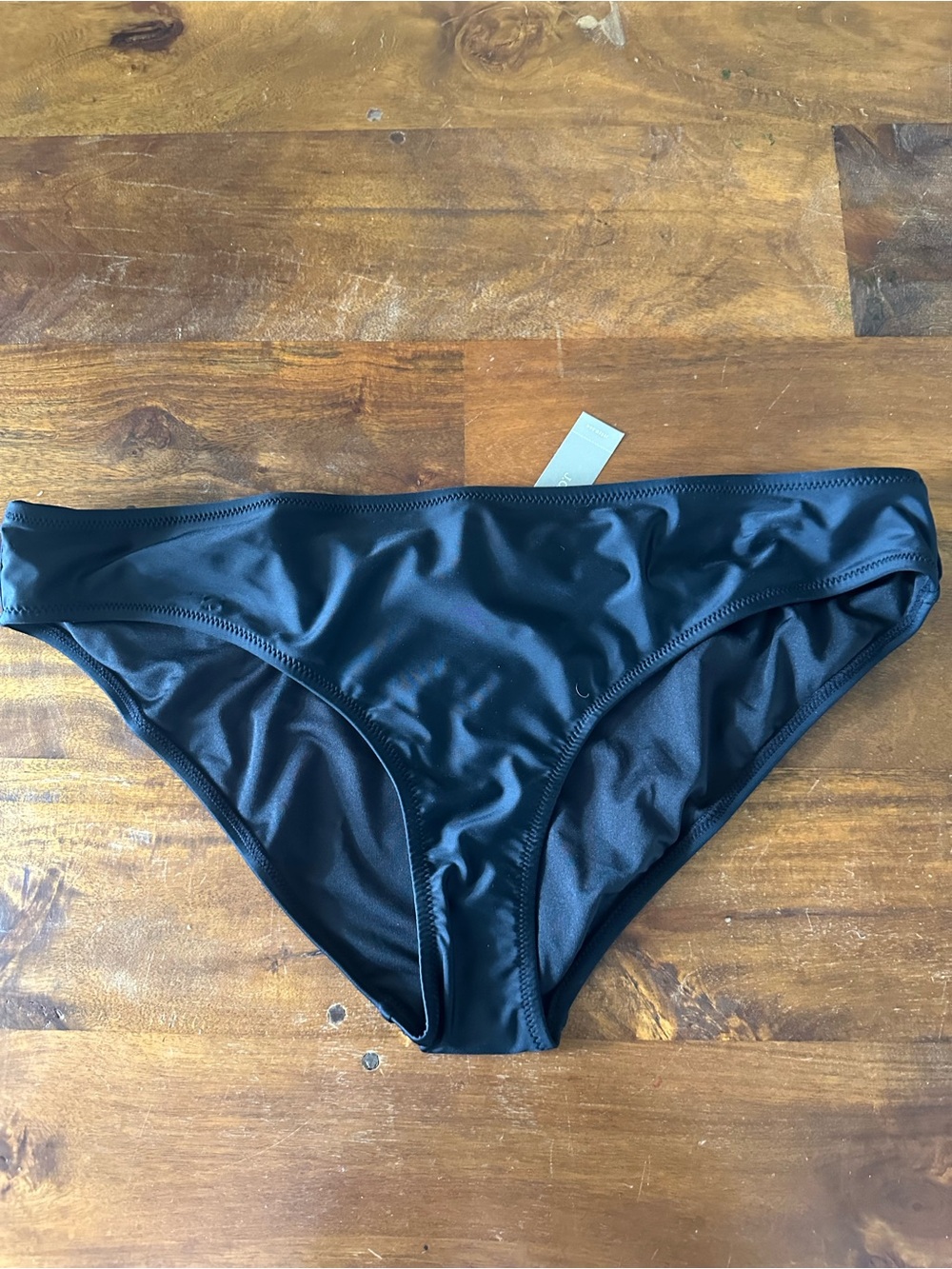 J. Crew bikini bottoms solid black sizeโ XXL NWT BC117